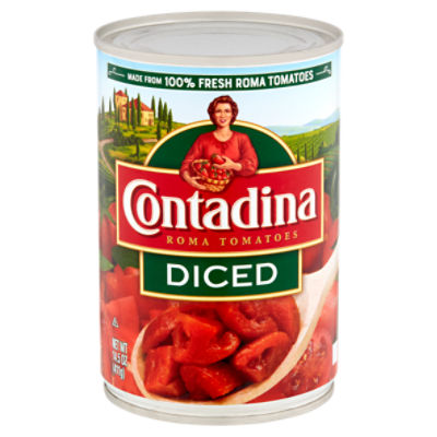 Contadina Diced Roma Tomatoes, 14.4 oz