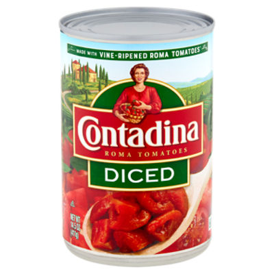 Contadina Diced Roma Tomatoes, 14.4 oz