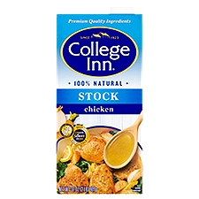 College Inn 100% Natural Chicken, Stock, 32 Ounce