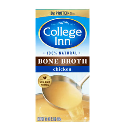 College Inn 100 Natural Chicken Bone Broth, 32 oz The Fresh Grocer