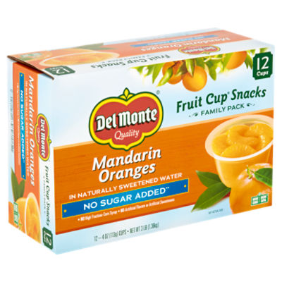 del monte mandarin orange cups