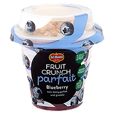 Del Monte Fruit Crunch Parfait Non-Dairy Blueberry, 5.3 Ounce