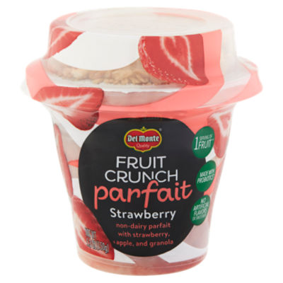 Del Monte Strawberry Fruit Crunch, Parfait