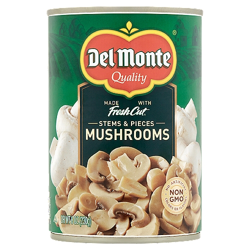Del Monte Stems & Pieces Mushrooms, 8 oz