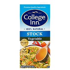 College Inn 100% Natural Vegetable, Stock, 32 Ounce