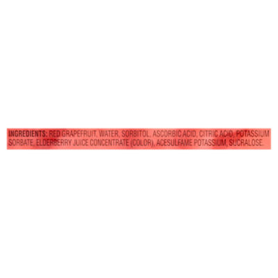 Del Monte Red Grapefruit in Artificially Sweetened Water, 52 oz