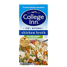College Inn 40% Less Sodium Chicken , Broth, 32 Ounce
