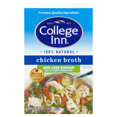 College Inn 100 Natural Chicken Broth, 48 oz