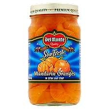Del Monte SunFresh Extra Light Syrup, Mandarin Oranges, 20 Ounce