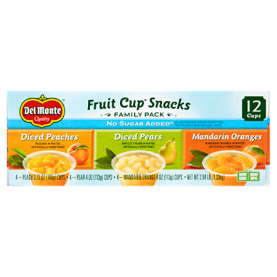 Save on Del Monte No Sugar Added Red Grapefruit in Sweetened Water Fruit Cup  Order Online Delivery
