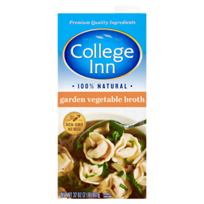 College Inn 100 Natural Garden Vegetable Broth, 32 oz The Fresh Grocer