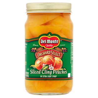 Del Monte Orchard Select Sliced Cling Peaches in Extra Light Syrup