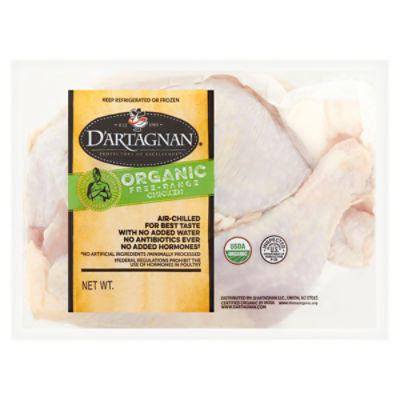 D'Artagnan Chicken Legs - Organic, 1 pound