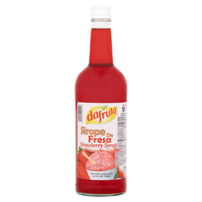Dafruta Strawberry Syrup, 24.5 fl oz