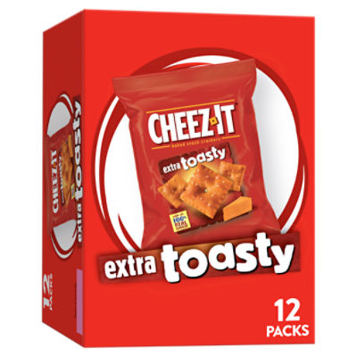 CheezIt Extra Toasty Cheese Crackers, 12 oz, 12 Count ShopRite