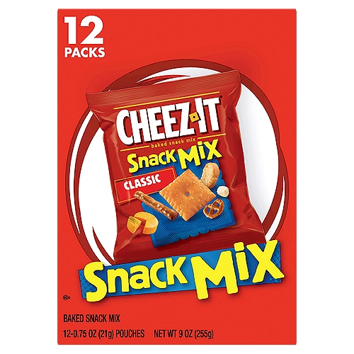Cheez-It Classic Snack Mix, 9 oz, 12 Count - The Fresh Grocer