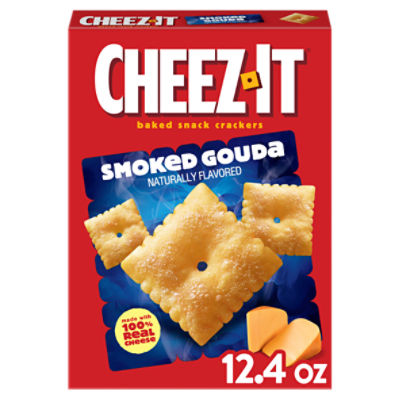 Cheez-It Smoked Gouda Baked Snack Crackers, 12.4 oz