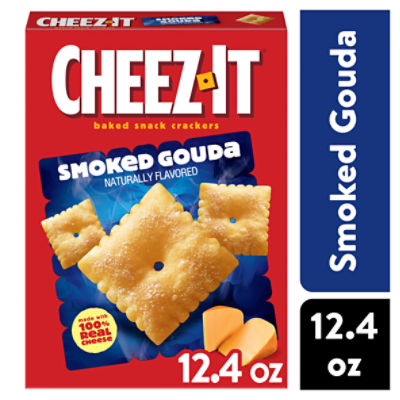 Cheez-It Smoked Gouda Baked Snack Crackers, 12.4 oz