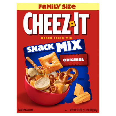 Cheez-It Original Baked Snack Mix Family Size, 17.8 oz