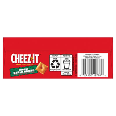 Cheez-It Cheesy Garlic Bread Baked Snack Crackers, 12.4 oz - Fairway