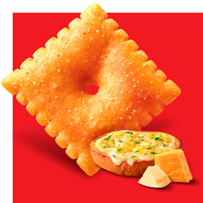 Cheez-It Cheesy Garlic Bread Baked Snack Crackers, 12.4 oz - Fairway