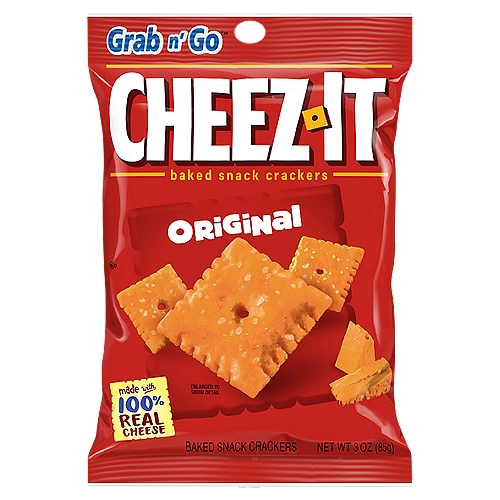 Cheez-It Original Cheese Crackers, 3 oz