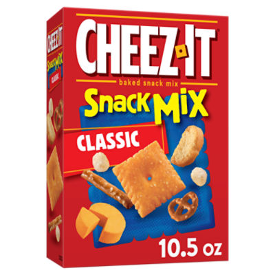 Cheez-It Snack Mix, Lunch Snacks, Classic, 10.5oz, 1 Box
