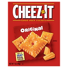 Cheez-It Original, Baked Snack Crackers, 7 Ounce