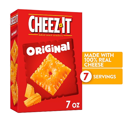 Cheez-It Original Cheese Crackers, 7 oz