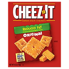 Cheez-It Reduced Fat Original Baked Snack Crackers, 6 oz