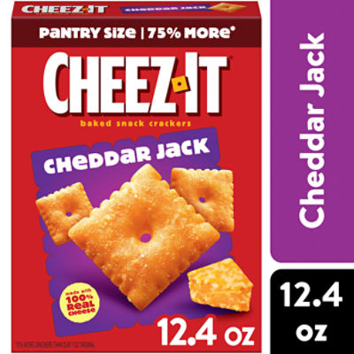 CheezIt Cheddar Jack Cheese Crackers, 12.4 oz ShopRite