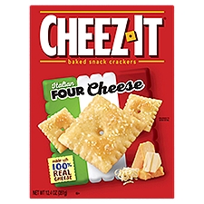 Cheez-It Italian Four Cheese, Baked Snack Crackers, 12.4 Ounce