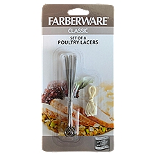 Farberware Classic, Poultry Lacers, 8 Each