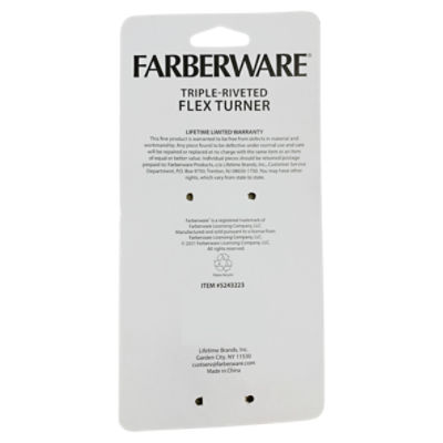 Farberware Professional Flex Turner, Triple-Riveted