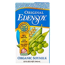 Edensoy Original Organic, Soymilk, 32 Fluid ounce