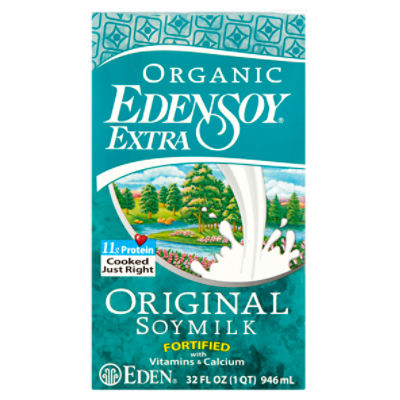 Eden EdenSoy Extra Organic Original Soymilk, 32 fl oz