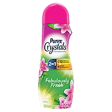 Purex Crystals Fabulously Fresh, In-Wash Fragrance Booster, 21 Ounce