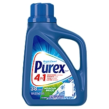 Purex Mountain Breeze 4in1 Concentrated Detergent, 38 loads, 50 fl oz, 50 Fluid ounce