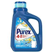 Purex  Dirt Lift Action Fresh Spring Waters, Detergent, 50 Fluid ounce