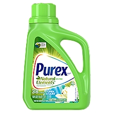 Purex Natural Elements Linen & Lilies Concentrated Detergent, 38 loads, 50 fl oz, 50 Fluid ounce