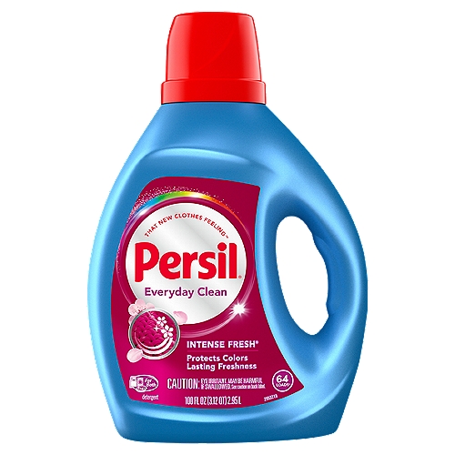 Persil Everyday Clean Intense Fresh Detergent, 64 loads, 100 fl oz