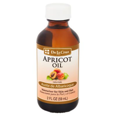 De La Cruz Apricot Oil, 2 fl oz