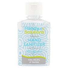 Handy Solutions 70% Alcohol Instant with Vitamin E, Hand Sanitizer, 2 Fluid ounce