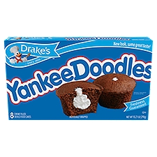Drake's Yankee Doodles Creme Filled Devils Food Cakes, 8 count, 10.21 oz