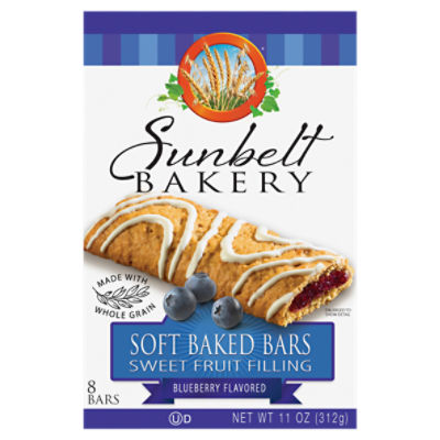 Soft Baked Bars, Sunbelt Bakery Family Pack Blueberry