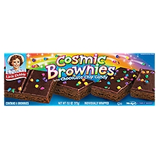 McKee Little Debbie Cosmic Brownies with Chocolate Chip Candy, 6 count, 13.1 oz