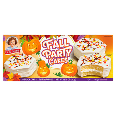 Little Debbie Fall Party Snack Cakes, 10 count, 12.75 oz, 12.75 Ounce