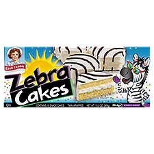 Little Debbie Zebra , Snack Cakes, 13 Ounce