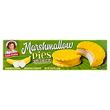 Little Debbie Banana Marshmallow Pies Sandwich Cookies, 8 count, 12.10 oz