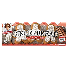 Snack Cakes, Little Debbie Family Pack Gingerbread Cookies